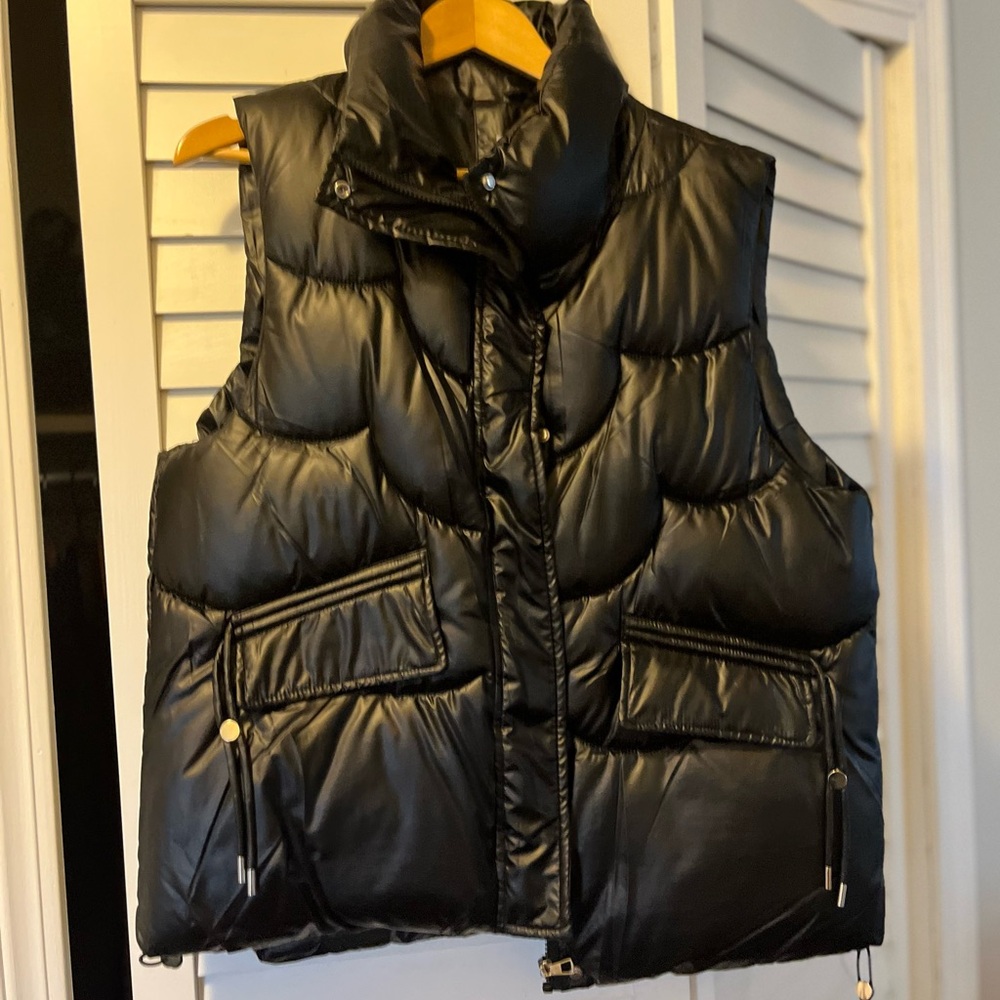 Puffer coat sleeveless
